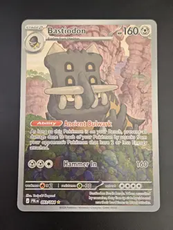 Pokemon TCG - Bastiodon 093/084 Me05: Pitch Black Holo - Image 1