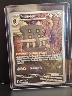 Pokemon TCG - Bastiodon 093/084 Me05: Pitch Black Holo - Image 5