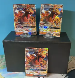 Charizard GX 20/147 NM LOT of 3 Sun&Moon Burning Shadows Pokemon TCG - Image 1