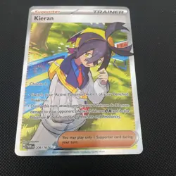 Pokemon Kieran Trainer Prismatic Evolutions 206/167 - Image 1