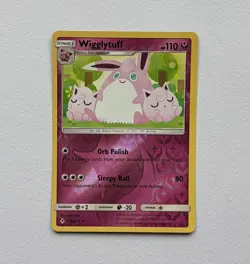 Wigglytuff 135/214 Rare Unbroken Bonds Pokemon Reverse Holo NM/M - Image 1