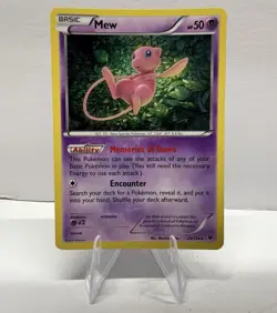The Pokemon Company Mew 29/124 Fates Collide English Holo Rare Basic 50 HP - Image 1