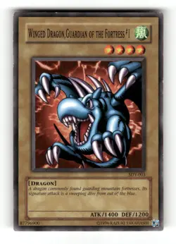 Winged Dragon Guardian SDY003 Starter Deck Yugi YuGiOh Unlimited NM - Image 1