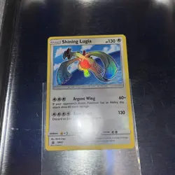 Pokemon TCG Shining Lugia SM82 - 2017 Shining Legends Promo - Holo Rare - Image 5