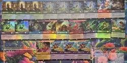 Disney Lorcana Attack of the Vine Epic & Legendary (Non & Cold Foil) - Lot of 73 - Image 1