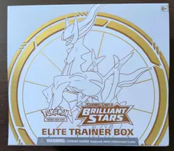Pokemon Brilliant Stars Elite Trainer Box ETB Sword & Shield *New FACTORY SEALED 820650870125 - Image 1