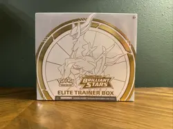 Pokemon TCG Sword & Shield Brilliant Stars Elite Trainer Box SEALED - Image 1