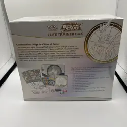 Pokemon TCG Sword & Shield Brilliant Stars Factory Sealed Elite Trainer Box - Image 2