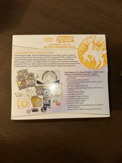 Pokemon TCG Sword & Shield Brilliant Stars Pokemon Center Elite Trainer Box ETB - Image 4