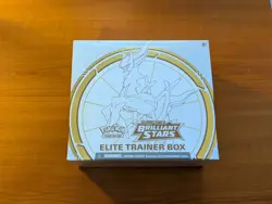 Pokemon TCG Sword & Shield Brilliant Stars Elite Trainer Box - Image 1
