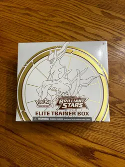 Pokemon TCG Sword & Shield Brilliant Stars Elite Trainer Box Sealed - Image 1