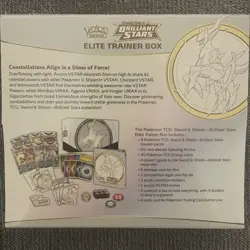 Pokemon TCG Sword & Shield Brilliant Stars Elite Trainer Box (180-85012) 820650850127 - Image 2