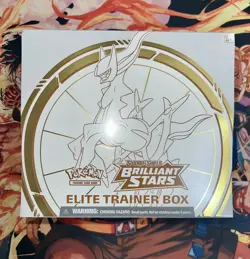 Pokemon TCG Sword & Shield Brilliant Stars Elite Trainer Box - ETB - Sealed - Image 1