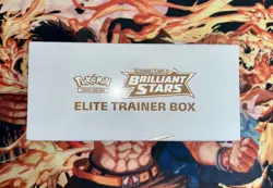Pokemon TCG Sword & Shield Brilliant Stars Elite Trainer Box - ETB - Sealed - Image 3