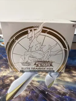 Pokemon TCG Sword & Shield Brilliant Stars Elite Trainer Box - ETB 820650850127 - Image 1
