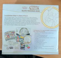 Pokemon Brilliant Stars Elite Trainer Box – Sword & Shield – Sealed ETB – New - Image 2
