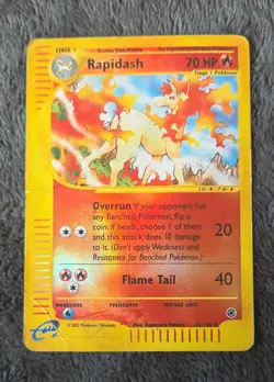 Rapidash 062/165 Expedition Base Set Reverse Holo - Image 1