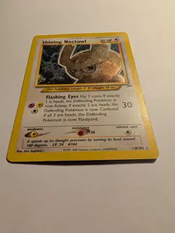 Shining Noctowl 110/105 - Neo Destiny - Secret Rare - CREASED - Image 5