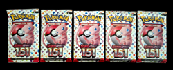 Pokemon TCG Scarlet & Violet 151 x5 Sealed Booster Packs – English – UK Seller - Image 1