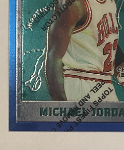 1995-96 Topps Finest Michael Jordan #229 W/Coating Chicago Bulls GOAT RARE - Image 4