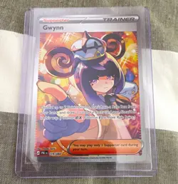 Pokemon TCG Gwynn 119/084 SIR Special Illustration Rare Pitch Black PBL Eng - Image 1