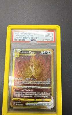 Arceus VSTAR (Secret) GG70/GG70 SWSH: Crown Zenith: Galarian Gallery Holo - Image 1