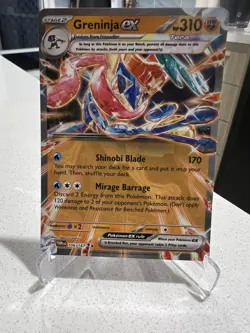 Greninja ex 106/167 Double Rare Twilight Masquerade Pokemon NM/M - Image 1