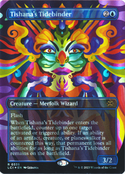 Tishana's Tidebinder (Borderless) 0335 - The Lost Caverns of Ixalan (LCI)Foil NM - Image 1