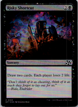 Risky Shortcut (103) - Foil - Aetherdrift (DFT) - NM - Image 1
