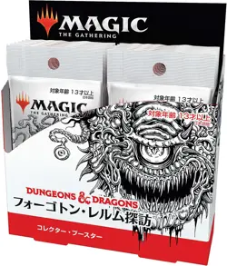 MTG Forgotten Realms Exploration Collector Booster Pack BOX[Japanese - Image 1