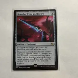 MTG Sword of Once and Future, NM-Mint, English March of the Machine - Image 1