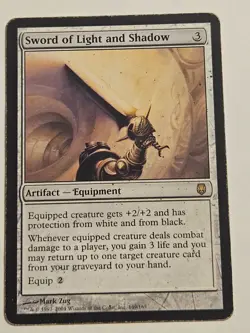 Sword of Light and Shadow Darksteel Regular MP - Image 1