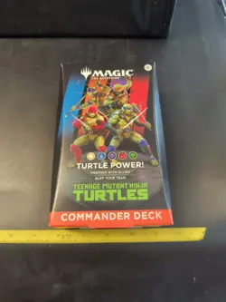 Magic The Gathering Commander Deck "Turtle Power" Teenage Mutant Ninja Turtles - Image 1