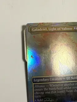 Galadriel, Light of Valinor (Borderless) -Foil Near Mint MTG LOTR mtg Card - Image 3