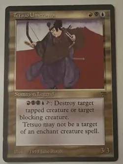 Magic the Gathering MTG Legends Tetsuo Umezawa (Beta Bob) - Image 1