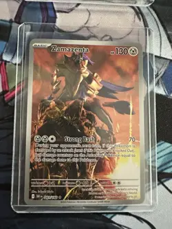Pokemon TCG Zamazenta 201/182 Sv10: Destined Rivals Holo MINT/Near Mint - Image 1