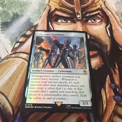 MTG Cybermen Squadron FOIL #176 Doctor Who Universes Beyond Rare - Image 1