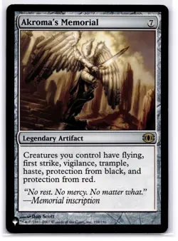MTG Akroma's Memorial LP R 159/180 The List Reprints - Image 1