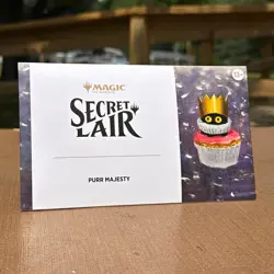 Magic: The Gathering Secret Lair Purr Majesty Limited Ed Box 5 Cards EN 2026 - Image 1