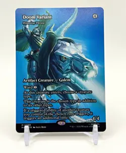 Magic: The Gathering MARVEL Doom Variant Roaming Throne M 099 - Image 1
