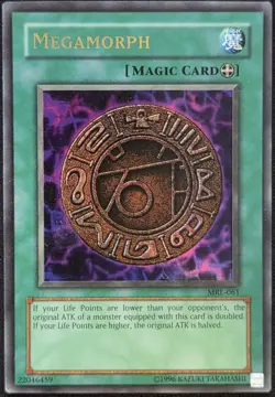 Yugioh Spell Megamorph MRL-061 Ultra Rare Magic Ruler Unlimited MP - Image 1