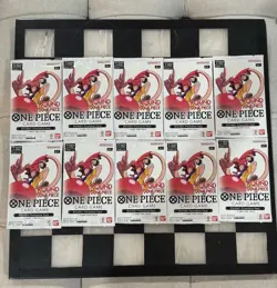 One Piece x Round 1 EN Promo Packs One Piece TCG - Full Set Of 10 Packs English - Image 1