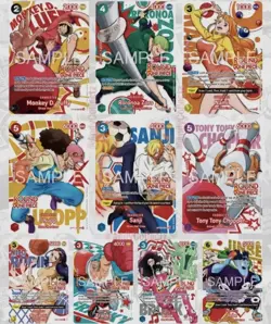 One Piece x Round 1 EN Promo Packs One Piece TCG - Full Set Of 10 Packs English - Image 4