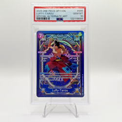 PSA 10 Luffy-Tarou (SP Alt Art) A Fist of Divine Speed ST18-005 EN One Piece - Image 1