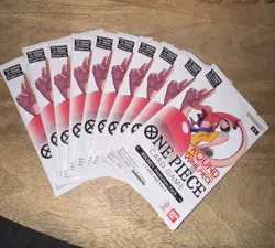 One Piece Card Game Round 1 Promotion Pack English Promo 10 Packs - Image 1