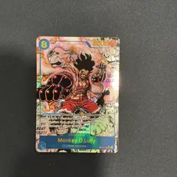 Monkey.D.Luffy OP11-118 Manga Alt Art - A Fist of Divine Speed One Piece English - Image 1