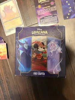 Disney Lorcana TCG "The First Chapter" Trove Box With Accessories No Packs - Image 5