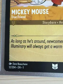 Disney Lorcana Demo Card - Mickey Mouse - True Friend - First Chapter Demo Deck - Image 5