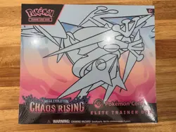 Pokemon Center Elite Trainer Box ETB Chaos Rising Factory Sealed New In Hand - Image 1