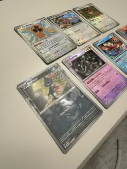 Pokemon TCG Prismatic Evolutions Masterball Pattern Lot of 7 - Image 2